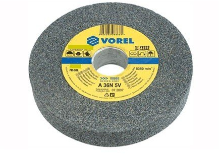 VOREL 08865 - Mahlwerk 150 x 12,7 x 17 mm Scheibe/feine Körnung