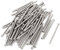 sourcing map M2.5 x 40mm 304 Edelstahl Kreuzkopf Phillips Flachkopfschrauben Bolzen 60 Stück
