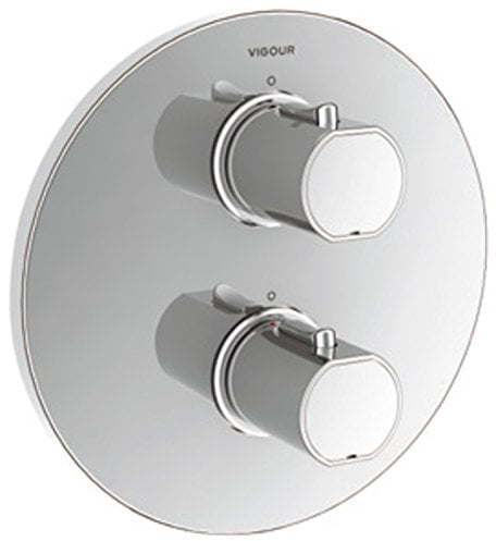Farbset Thermostat derby style für Universal Unterputz Thermostatbatterie m. Mengenregulierung VIGOUR