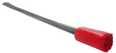 Stake Flags-36 Staff, 4x5 Flag, Red Fluorescent 100Pcs.