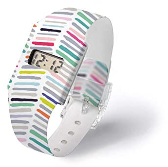 I LIKE PAPER - ZAG Zig - Pappwatch/Watch/Digitale Armbanduhr ausTyvek®- reissfest - wasserabweisend - Digitale Anzeige für Uhrzeit und Datum
