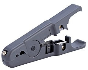 Richer-R Pince à Dénuder, Dénudeur de Fils, Appareil à Dénuder, Câble Outil à dénuder câble Wire Cutter Stripper UTP, STP, câble de Communication de données câble réseau