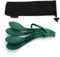 Wild Peak Contour Clip Plastic Spork - Lightweight & Strong All in one Spoon, Fork, Knife Cutlery Includes Carabiner Clip & Storage Bag ▲ (Army Green, 4 Pack)