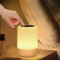 Görvitor Nachttischlampe Touch Dimmbar USB Aufladbar mit 8 Farbwechsel and 3 Modi, Nachtlicht Kinder mit Timer and Memory Funktion, Led Tischlampe Kabellos Akku für Baby Deko Schlafzimmer Camping