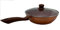 KitchenPro - Sauteuse granit avec couvercle - Revêtement antiadhésif - Diamètre 24cm