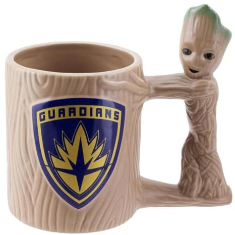 Guardians of the Galaxy Groot-förmiger Keramik-Kaffebecher | Sammlerstücke aus Marvel-Filmen