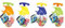 Dimasa- Bomba Agua 250 Globos Muñecos, Multicolor (DIM00043)