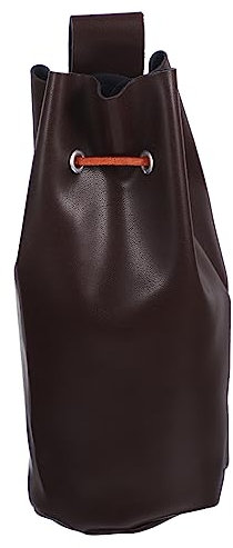 TOYANDONA Mittelalterliche Beuteltasche Aus Leder Tragbare Kordelzugtasche Für Cosplay Und Renaissance-kostüme Geeignet Für Partys Und Bühnenshows