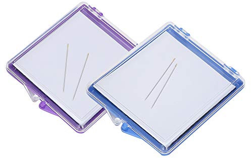 Nähnadel-Caddy, 2 Stück, Nadel-Aufbewahrungskoffer, Magnetisches Nähnadelkissen, Nähnadelhalter, DIY-Hilfswerkzeuge