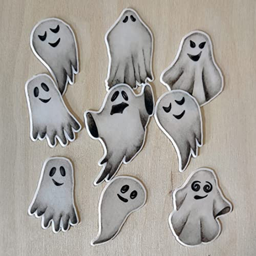 Muffin Topper HALLOWEEN GEISTER (Oblate)