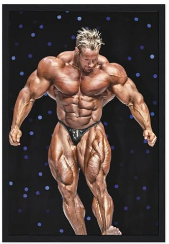 ENILSA Bodybuilding-Poster Jay-Cutler, Leinwand-Poster, dekoratives Gemälde, Leinwand-Wandposter und Kunstdruck, modernes Familienschlafzimmer-Dekor-Poster, 20 x 30 cm