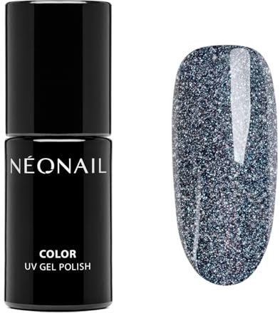 NEONAIL UV Nagellack 7,2 ml Blau Glam-Tale NEONAIL Farben UV Lack Glitter Gel Nägel Nageldesign Shellack