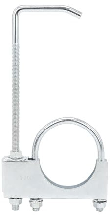scottchen PRO Exhaust clamp with hanger for 2.75 exhaust pipe, exhaust system hook, pipe exhaust hanger