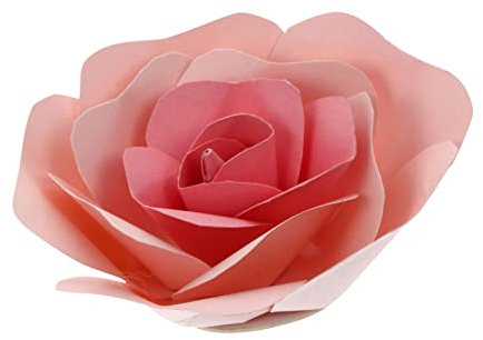 ifundom 1stk Papierblumen Für Hochzeitsdekoration Hochzeit Papierblume Kindergarten Papierblume Riesige Papierblumenkulisse Papierrosen Zum Basteln Partyschmuck 3D Hochzeitsblumen Perlmutt