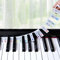 Guida Alle Note Del Pianoforte Per l'apprendimento Dei Principianti, Etichette Riutilizzabili e Rimovibili Delle Note Della Tastiera Del Pianoforte per Tutti Gli 88/61 Tasti (Colorato)