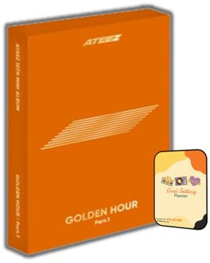 ATEEZ GOLDEN HOUR : Part.1 (Platform ver.) Album [PLATFORM ver.]+Pre Order Benefits+BolsVos Exclusive K-POP Inspired Digital Merches