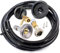 DN Autogas Parts Set di ricarica per ricarica di bombole di gas grecia austriaca italiana, 20 mm LH, lunghezza 2 metri.