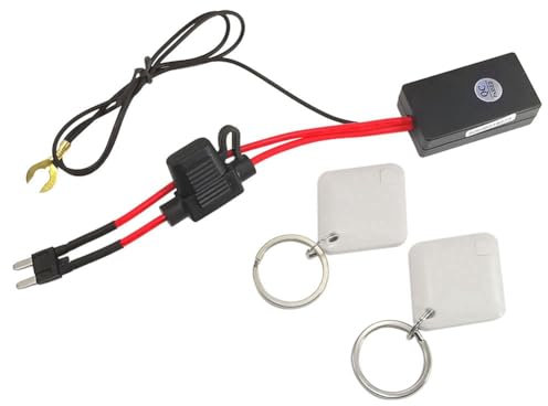 Louttary M506 Auto-Wegfahrsperre, Kabellose Auto-Motorsperre, Automatische Diebstahlsicherung, Intelligentes Alarmsystem mit Stromkreisunterbrechung