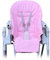 Aveanit Fodera di ricambio per sedia per bambini Peg Perego Prima Pappa Zero 3, alta e impermeabile, colore: Rosa