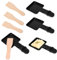 Pumwoy Set of 4 Raclette Pans, Design Grill Pans for Raclette, Non-Stick Coating Grill Pans, Square Mini Raclette Grill Pan, Raclette Accessories for Universal Electric Grill