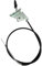 TopHomer Câble d'accélérateur de rechange pour tondeuse à gazon, tracteurs de jardin, câble de soupape, coupe-herbe, accessoires pour jardinage et agriculture