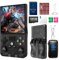 R36MAX 2025 Retro Handheld Game Console, 4.0 4K HD IPS Screen, Open Source Linux System, 18000+ Preloaded Games, 64GB Memory, 4000mAh Battery – Portable Gaming Console for Adults (Black 128Gb)