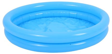 Mipcase Piscine Gonflable pour Garçon Et Filles Petite Piscine Gonflable Ronde en PVC Fond Souple pour Jeux D'extérieur pour Bébés Et Aire De Jeux à Balles Océanique