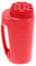 Spandiconcime Portatile in plastica ABS Resistente, Leggero, Facile da Usare, spandiconcime Portatile per Semi di, spargimento di Colture, Semina di Sale, Vaso per Giardino, (Rosso)