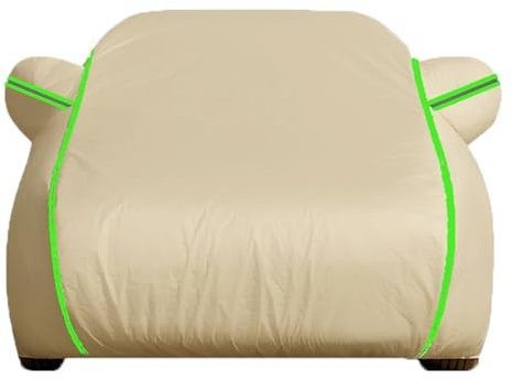 Kaki Housses pour Auto pour Mercédès SLK R170 Bache Etanche,Personnalisée Impermeable Bâche Voiture Exterieur avec Bande Reflechissante,Complète Couverture