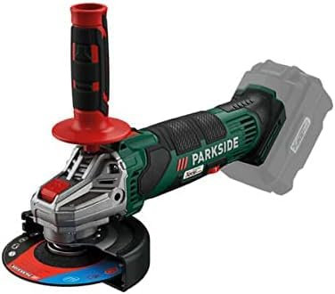 PARKSIDE SMERIGLIATRICE ANGOLARE RICARICABILE 20V PWSA 20-LI G4 SENZA BATTERIA E CARICA BATTERIA