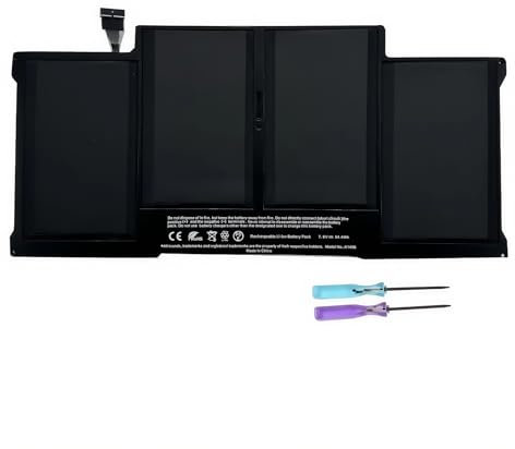 Batterie for Ordinateur Portable A1466 A1496 Compatible avec Apple MacBook Air 13 A1466 (2013, 2014, 2015, 2017) MD760LL/A MD761CH/A