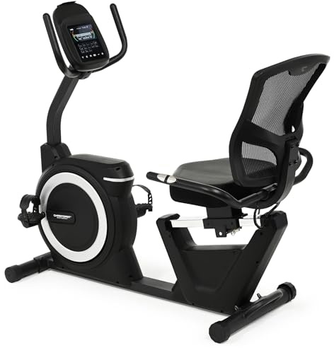 Christopeit Liegeergometer – 32-Stufiger Heimtrainer mit niedrigem Einstieg | 10kg Schwungmasse, ideal für Senioren, Leise, Handpulssensoren, Tablethalterung, bis 150 kg