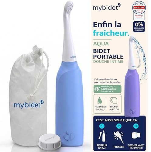 MyBidet Po Dusche Intimdusche – spart 4000 Feuchttücher | 0% Chemie 100% Wasser, Für zu Hause & mobiles bidet und reise bidet für unterwegs, mobile Dusche