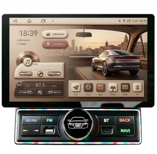 11.5 Android 15 Car Radio para Audi Q7 4L 2005-2015,N600PRO | Navegador GPS, CarPlay, Android Auto, Radio FM/AM, Mirror Link, Cámara de Visión Trasera,N600PRO