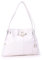 Gigi - Sac Porté Èpaule Femme Cuir - Sac Cabas Moyen - Sac à Main Multipoches - 4323 - Blanc