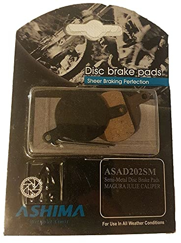 ASHIMA Semimetallic Brake Pads for System JULIE CALIPER MAGURA