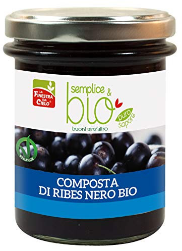 La Finestra Sul Cielo Semplice&Bio Composta di Ribes Nero Bio - 220 g