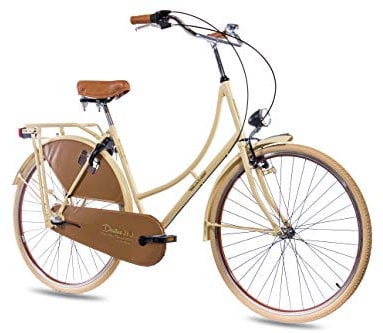 KCP Van Holland City Damen Fahrrad 28 Zoll Citybike Hollandrad mit 3 Gängen Cityrad Stadtrad 165 - 175 cm