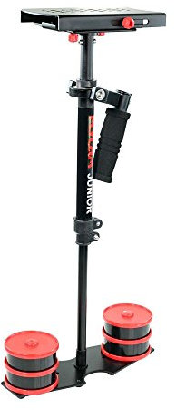 FLYCAM Junior 22/55 centimetri Palmare DSLR Steadycam dello stabilizzatore con sgancio rapido per il video videocamere fino a 1.5 kg + Borsa (FLCM-JR)