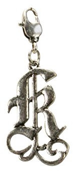 Alpenflüstern Anhänger Trachten-Buchstabe K fürs Charivari antik-Silber-Farben AAH129