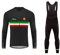 UGLY FROG Radtrikot Herren Langarm, Atmungsaktiv Radsport Bekleidung Winter, Warmes Thermovlies Fahrrad Anzug und Radhose mit 20D Lange Hosen für MTB