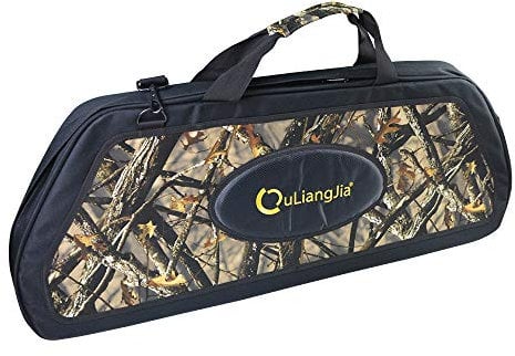 MILAEM Bogenschießen Compoundbogen Tasche Bogen Tragetasche Bogen Rucksack Koffer Pfeilhalter Outdoor Jagd Schießen (Camo)