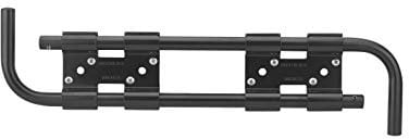 THIRARD - Double barre de sécurité pour volet bois, acier, Ø16x430mm, zingué noir