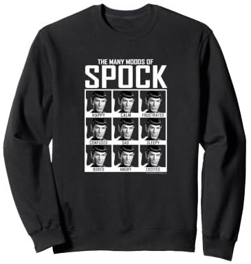 Star Trek The Many Moods of Spock Sweatshirt