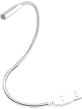Pilipane Lámpara de Lectura USB con Luces LED, Mini lámpara de Mesa pequeña y Flexible para computadora portátil, computadora de Escritorio, PC y Teclado de computadora Mac