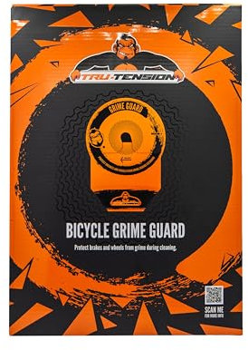 Tru-Tension | Grime Guard für Fahrräder | Schützen Sie Bremsen und Räder während der Reinigung | Fahrradwerkzeuge und Zubehör (nur für Fahrräder geeignet)