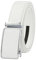 guvoosm Gürtel Herren,Leder Automatik Gürtel Für Herren Business Anzug -3,5cm Breite-2007-140-White