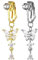 Anneaux de nombril pour femme, anneaux de nombril à clipser, faux piercings de nombril, bijoux de nombril sexy pour femme
