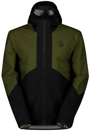 Scott MS Explorair Light Dry Jacke, 2,5 l, Schwarz/Grün (FIR GREEN), Größe L, für Herren, grün