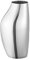 Georg Jensen - Vase, Blumenvase - Sky - Edelstahl - Farbe: Silber - (HxB): 27 x 14,2 cm